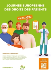18 avril 2023 : Journée européenne des droits des patients