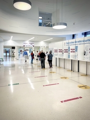 Fin du contrôle 3G (Covid-check) à l'hôpital à partir du 1er Juillet