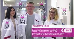 Posez vos questions sur l’AVC en direct Posez vos questions sur l’AVC en direct